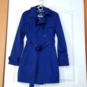 Kenneth Cole - Blue Rain Coat
